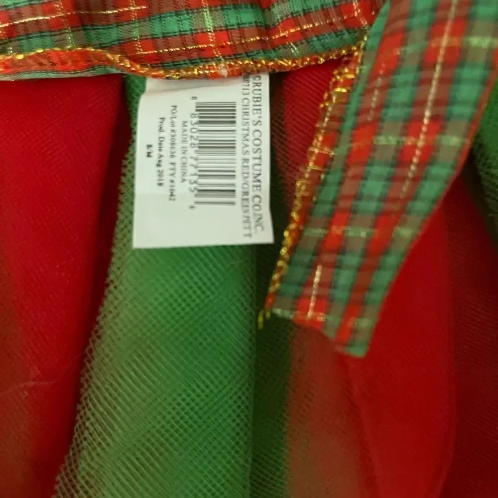 TULLE CHRISTMAS Dog Skirt!